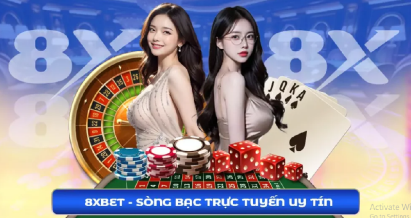 Casino 8xbet có giao diện hiện đại, bảo mật tốt