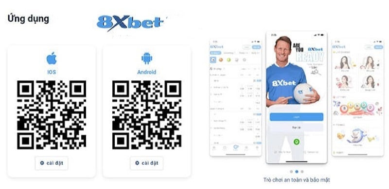 Các bước tải app 8xbet qua mã QR cực kỳ nhanh và an toàn