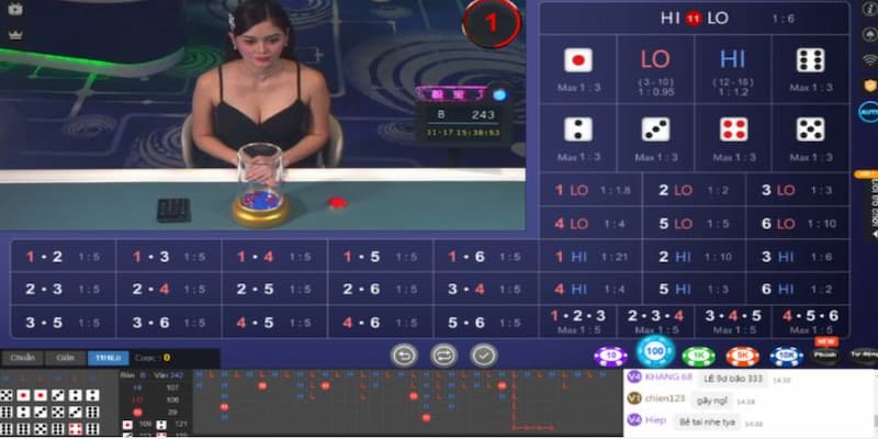 Tài xỉu 8xBet thiết kế chân thực